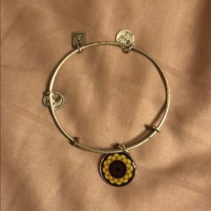 Alex and Ani sunflower bracelet